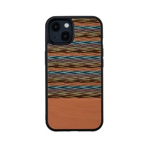iPhone 13 Series Wood Case Brownie Checkered