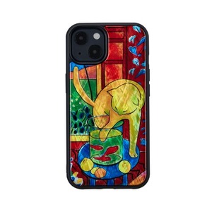 iPhone 13 Series mother dog case red fish and cat