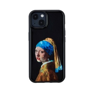 iPhone 13 Series Mother-of-Pearl Case Girl with Pearl Earrings