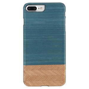iPhone 78 Plus Wood Case Denim