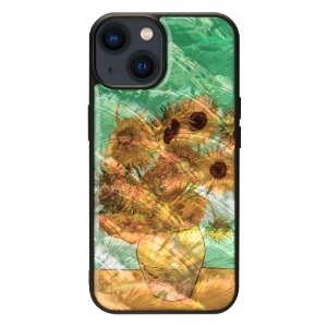 iPhone 14 Pro Max Pro Max Embroidery Case Sunflower