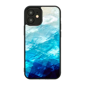 iPhone 12 Pro Max Pro Max Embroidery Case Blue Lake