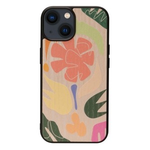iPhone 14 Pro Max Pro Max Wood Case Botanic Touch 3