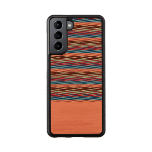 Galaxy S21 Plus Ultra Wood Case Brownie Checkered