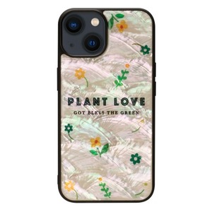 iPhone 14 Pro Max Pro Max Embroidery Case Plant Love 2