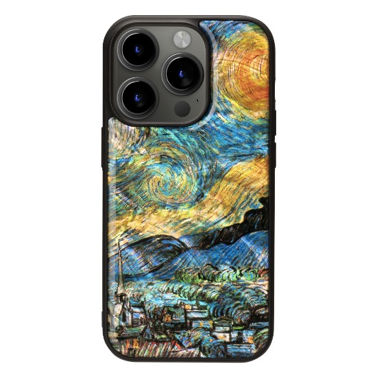 iPhone15 mother of pearl case - Starry Night