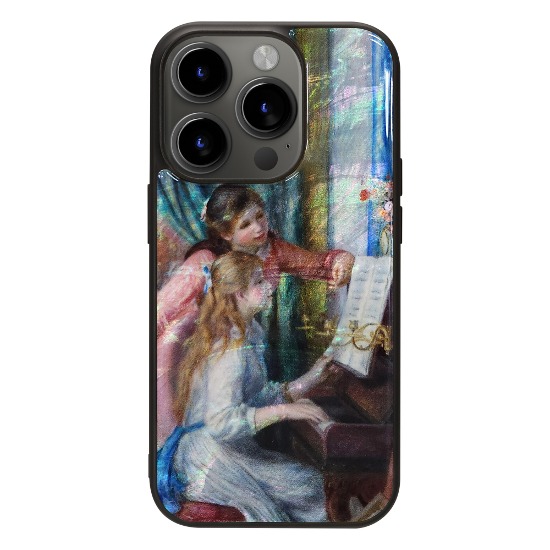 iPhone15 mother of pearl case - Young Girls at the Piano